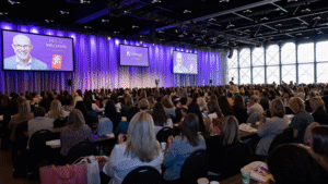 Electric Bill Williams Speaking From Stage